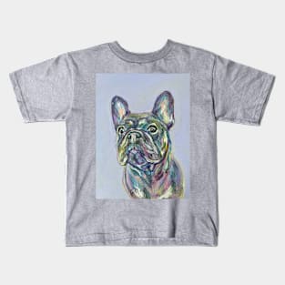 Colourful Frenchie Kids T-Shirt